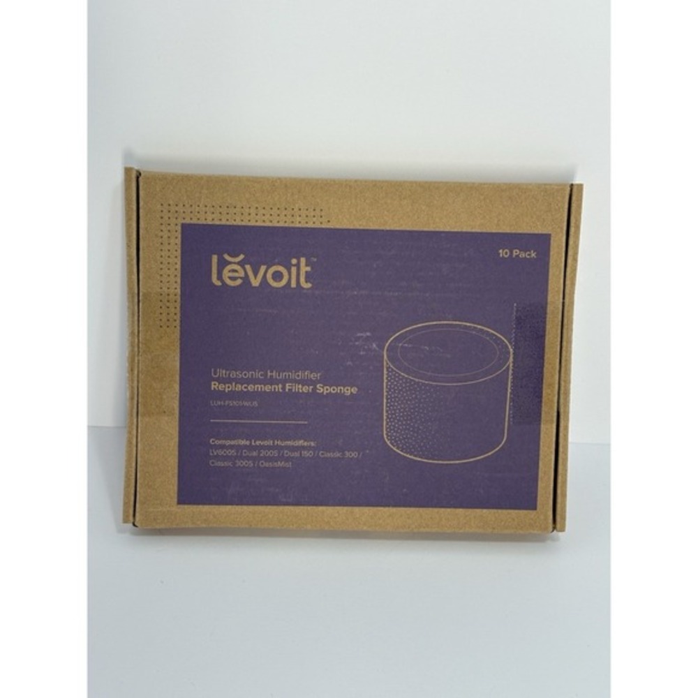 Levolit Ultrasonic Humidifier‎ Replacement Filter Sponge 10 Pack